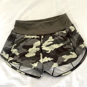 Lululemon camo shorts